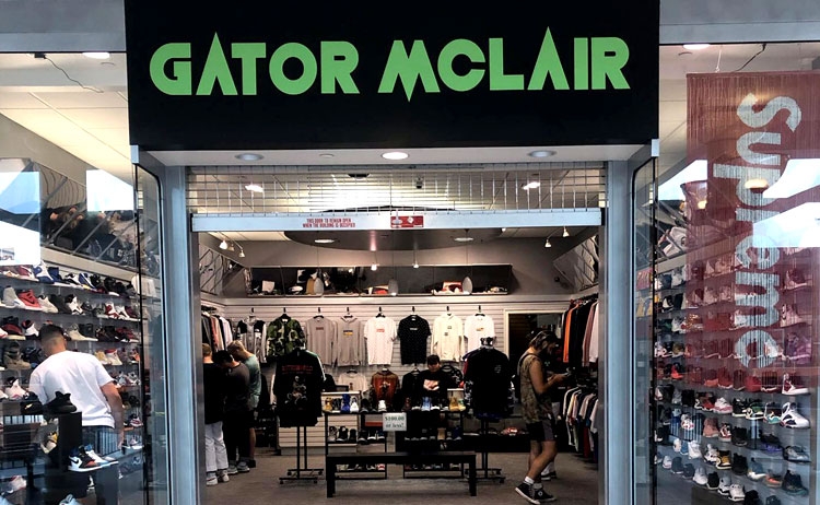 Inside Sign Gator Mclair