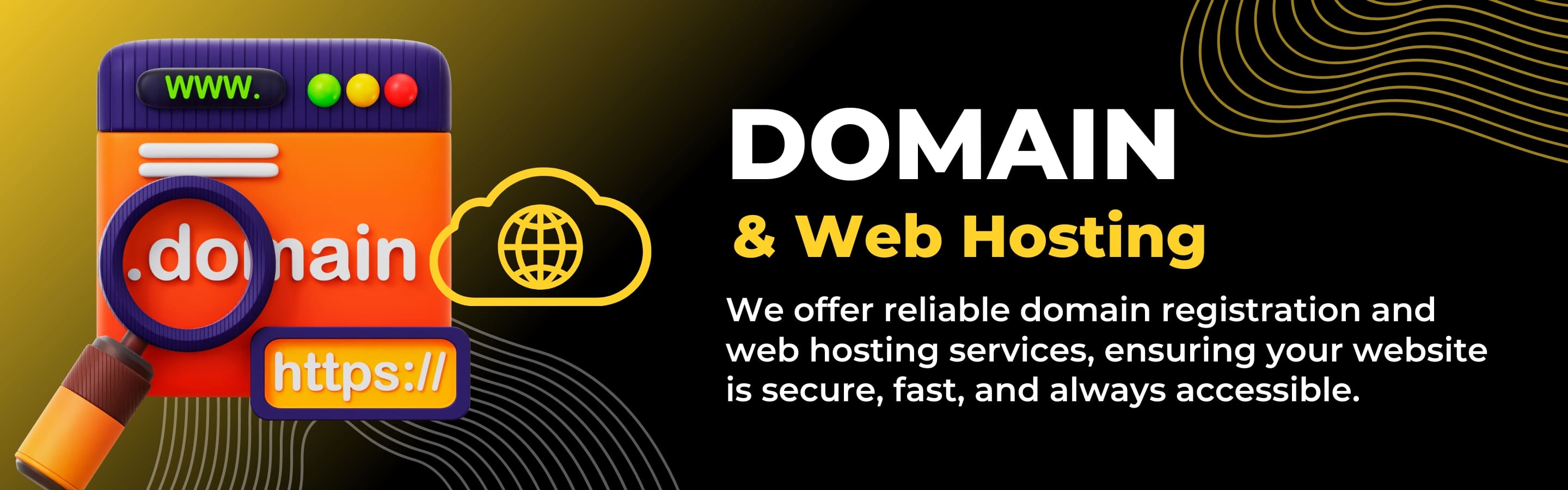 Domain Registration & Web Hosting