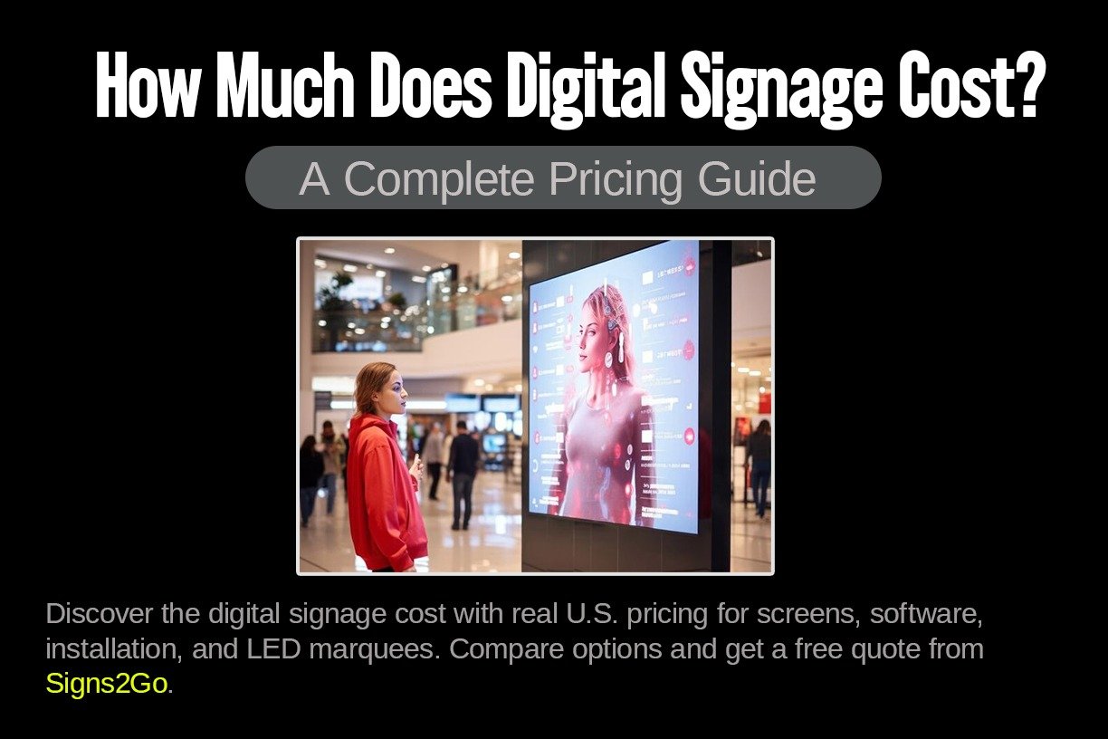 Digital Signage Cost